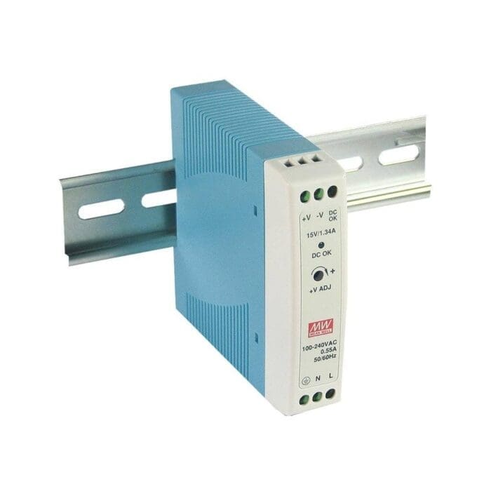 20W Single Output Industrial DIN Rail Power Supply Accessories 3 20W Single Output Industrial DIN Rail Power Supply - Image 1